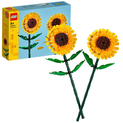 Lego Icons 40524 Sunflowers Botanical Collection Set Gift 216pcs 24cm Tall