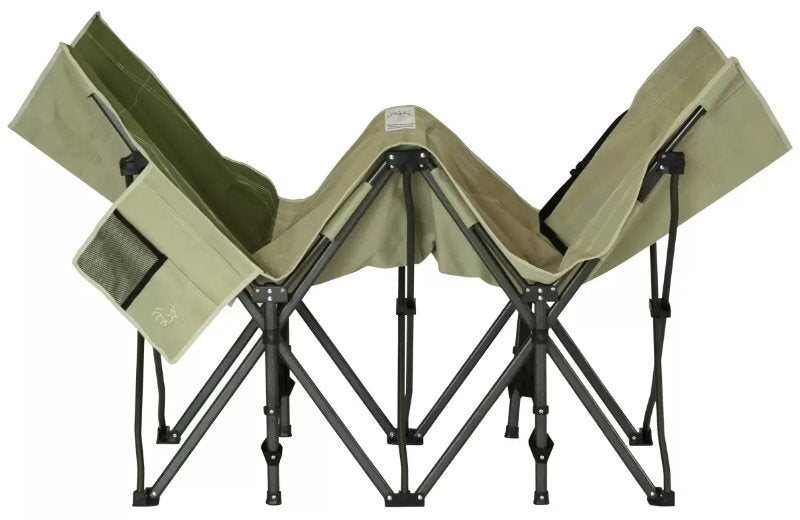Hidden Wild XL Portable Folding Camp Cot with Carry Bag - 159kg, 200x80x47 cm
