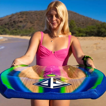 Scott Burke 42" Full Size Surf Krypton Bodyboard Boogie Board With PU Coil Leash