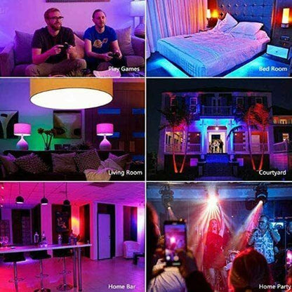 6-Pack V-TAC GU10 WiFi LED SMART Spotlight RGB 5.5Watt -Alexa & Google Assistant