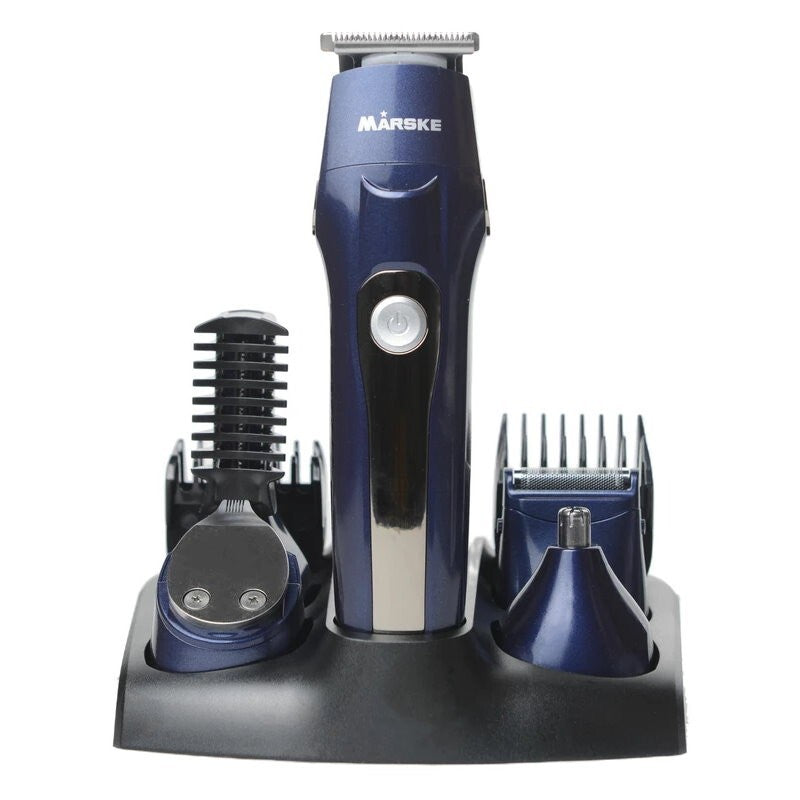 MARSKE 5-in-1 Professional Rechargeable Hair Clipper Multi Grooming Kit