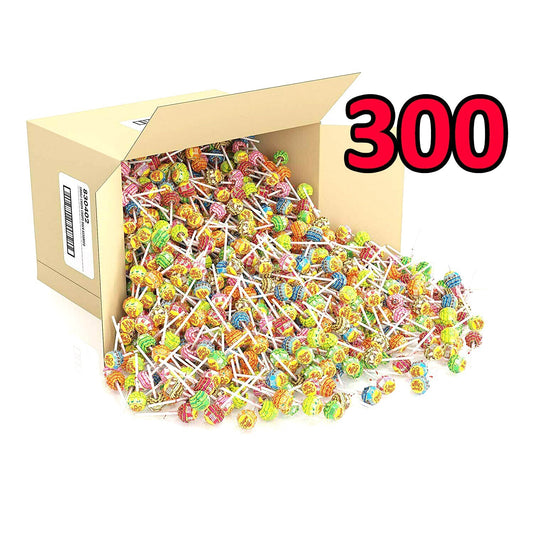 300 x Chupa Chups Lollipops Assorted Flavour Bulk Kids Lollies Candy Bag 3.9kg