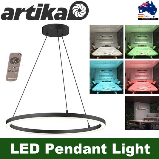 Artika Novato 28" LED Pendant Light RGBW Light Colours with Remote Control