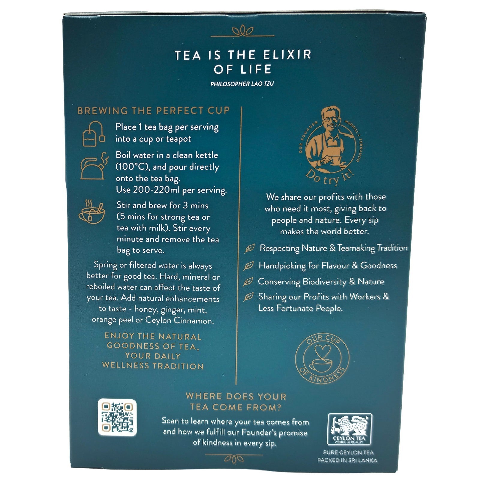 Dilmah Premium Ceylon Black Tea 300 Bags – Handpicked Single Origin Sri Lanka