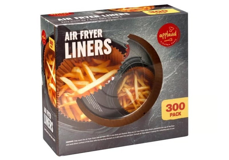 DATS Applaud Air Fryer Disposable Paper Liners Round, Oil & Water Proof, Baking