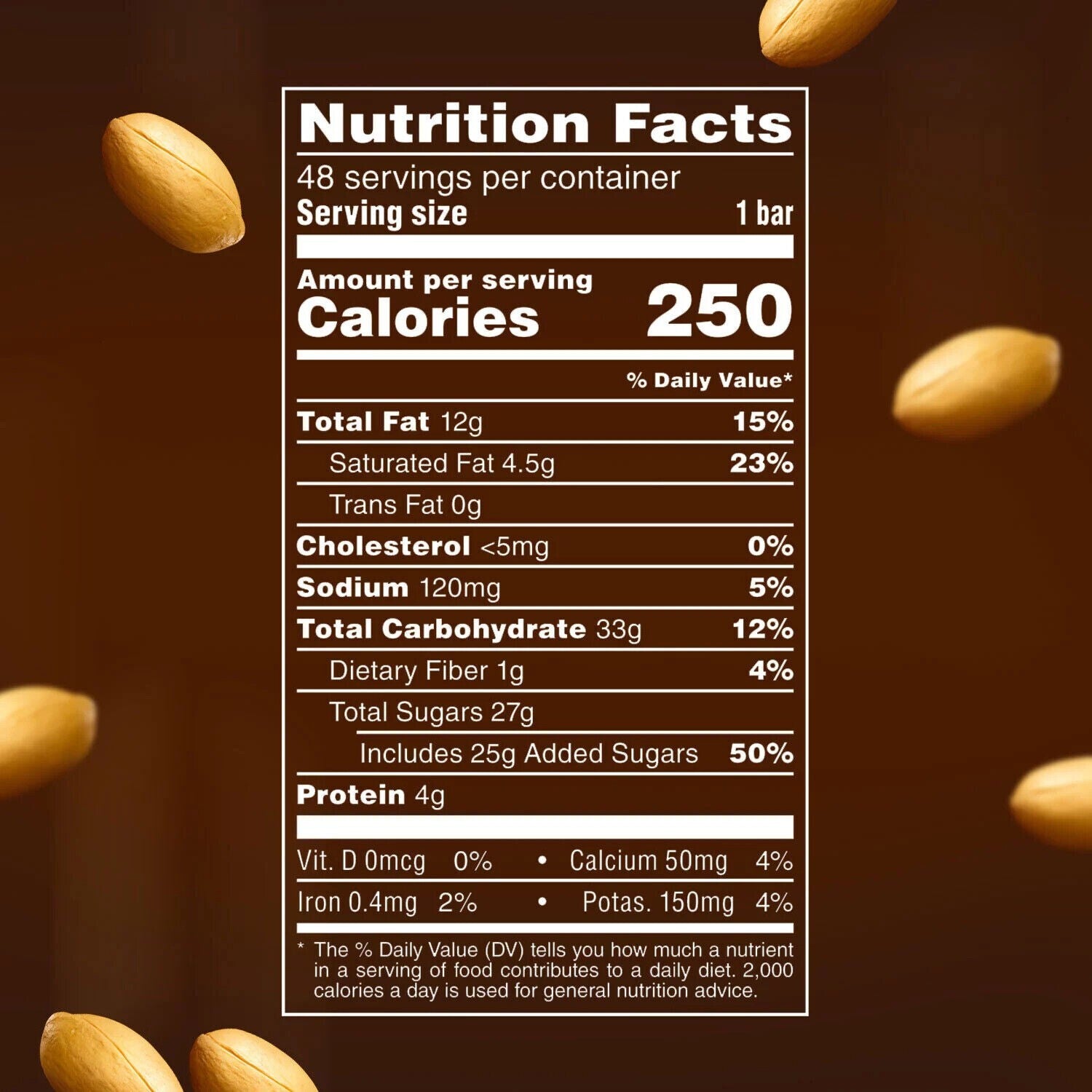 50 x 44g Snickers Chocolate Candy Bar Milk Chocolate Peanuts Caramel Nougat Kids