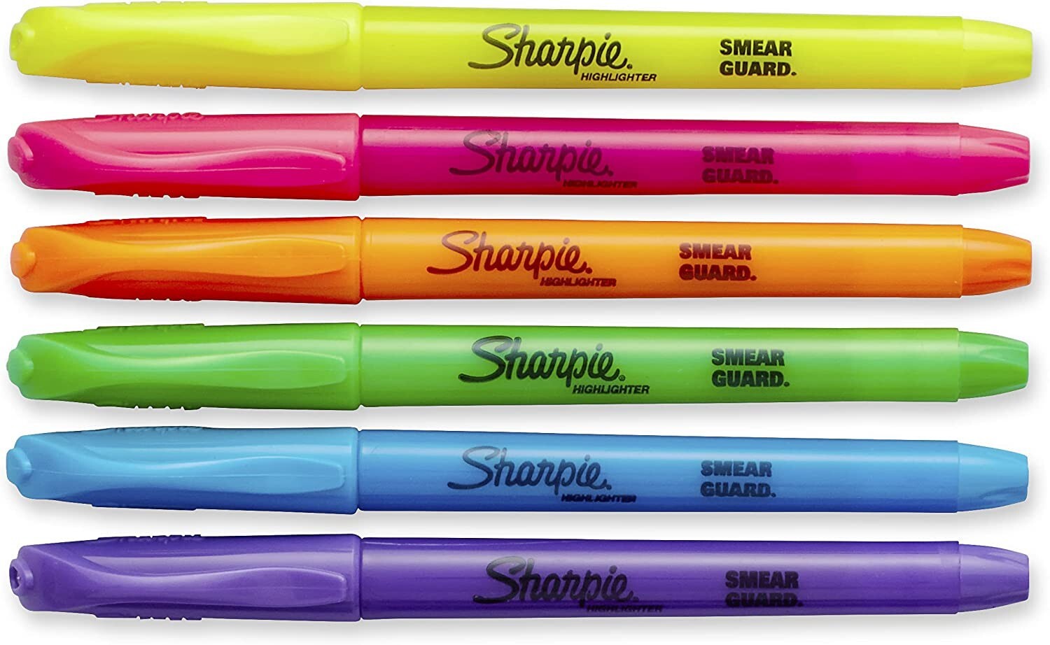 Sharpie Pocket Style Highlighters Marker Pen Chisel Tip Sharpie Bulk 24 x Texta