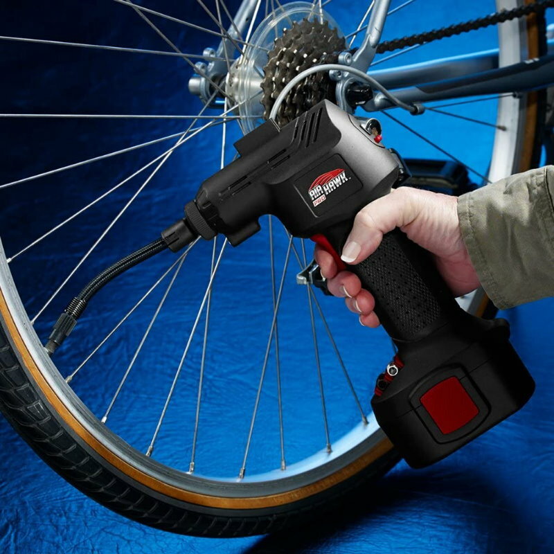 Air Hawk / Air Work Pro Automatic Cordless Tire Inflator Portable Air Compressor