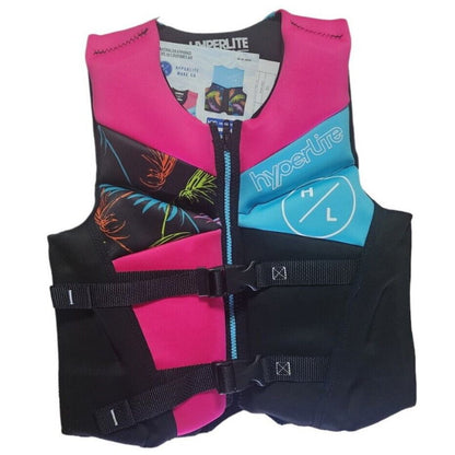 Hyperlite Wake Co Junior Youth Life Vest Jacket Swimming Ski Boat for 22-40Kg