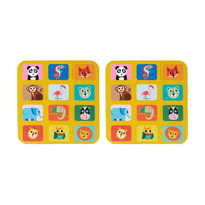 Magnetic Foam Matching Memory Educational Game Fun Family Travel Board Game