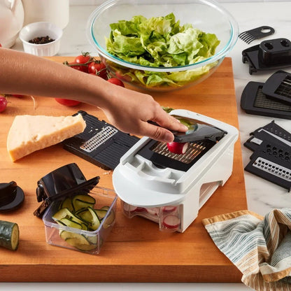 MIU 11-Piece All in One Multifunction Vegetable Chopper and Slicer -Express Post