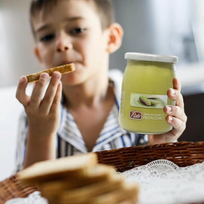 Pisti Sicilian Spreadable Pistachio Cream Spread 600g Italian Sweet and Velvety