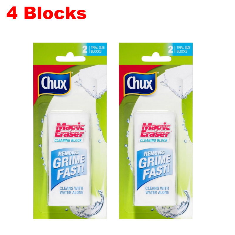 Chux Magic Eraser Spot Cleaner Cleaning Block Removes Grime Mark
