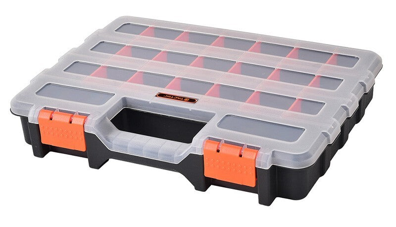 Screw Nut Bolts Organiser 21 Removeable Tab Divider Compartment Storage Tool Box