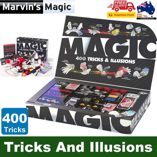 Marvin's Magic Ultimate Magic Box with 400 Tricks And Illusions Kit - Express