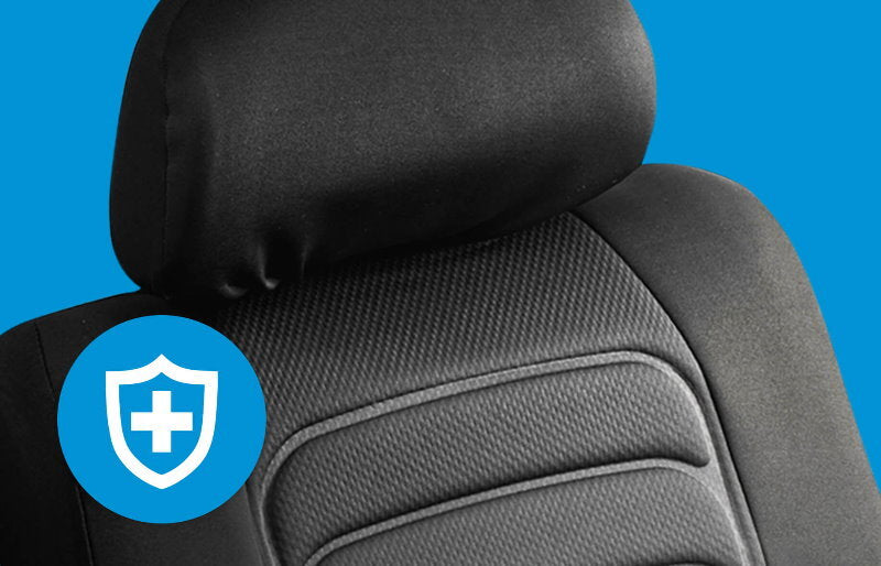 Type S Wetsuit Front Seat Covers 1 Pair Anti Bacterial All Season Protection