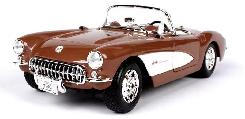 Maisto 1:18 Scale Special Edition 1957 Chevrolet Corvette Bronze Die Cast Car