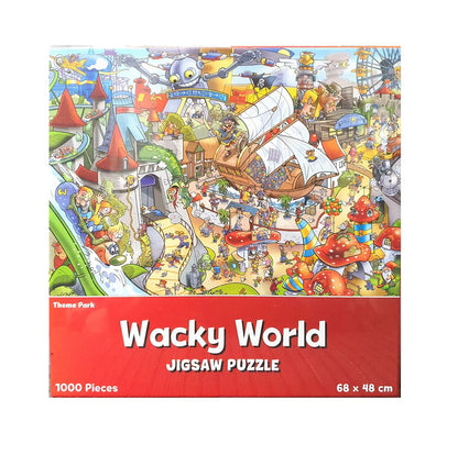 1000 Piece Jigsaw Puzzle 68cm x 48cm Wacky World Different Design Village Farm