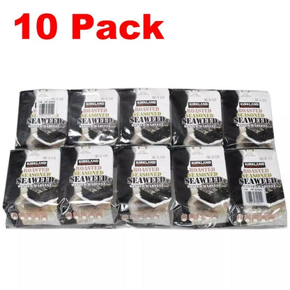 Kirkland Signature Roasted Seasoned Seaweed Winter Harvest Snack - Express Post