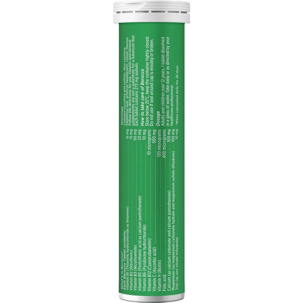Berocca Energy Orange 12 Essential Minerals Vitamins 45 Effervescent Tablets