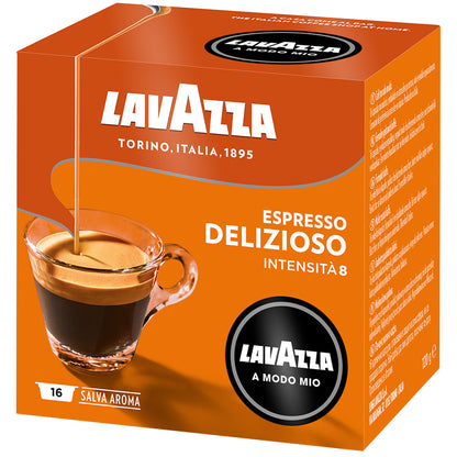 Lavazza A Modo Mio Espresso Coffee Machine Capsule Pod Rossa Passionale Intenso