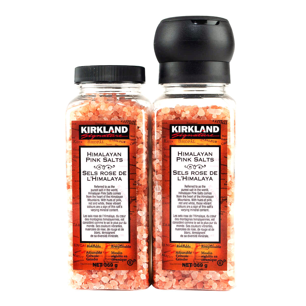 100% Natural Himalayan Purest Pink Salt Rock Grinder Refill Good Healthy 737g