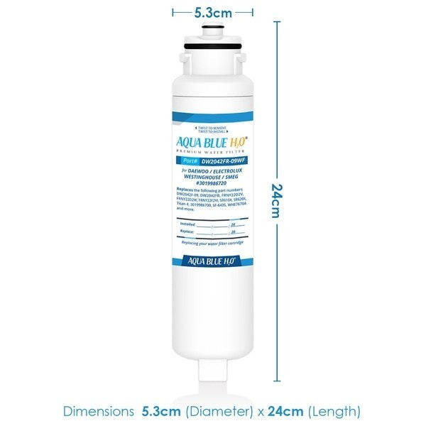 Hisense Premium Compatible Fridge Filter Water Filter 757L HX2019FR-A-WF 6months