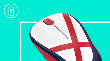 Logitech M238 Fan Collection Wireless Mouse - Brazil or England