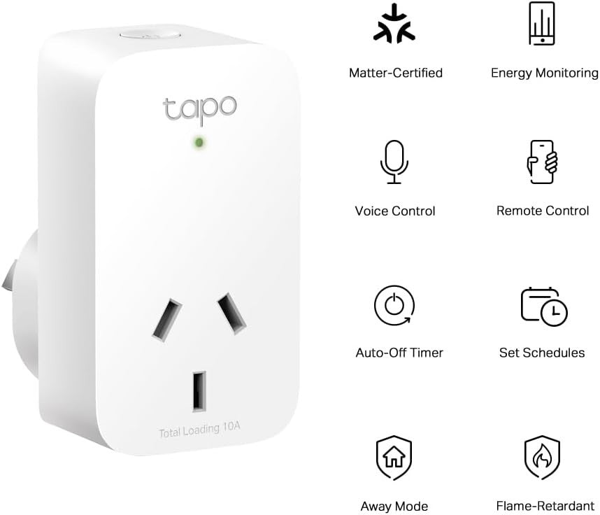 TP-Link Tapo P110M Smart Wifi Power Socket Plug Monitor Google Alexa Smart Home