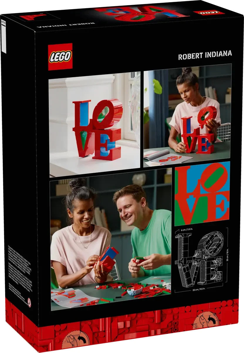 Lego 31214 Art LOVE sculpture Building Set Perfect Gift for Loved Ones 791 pcs