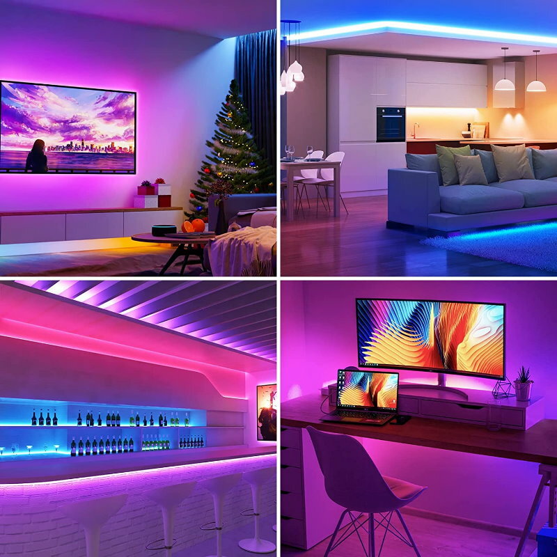 TEQ 5M 5050 RGB Waterproof Dream LED Strip Light + IR Remote + AU Power Adapter