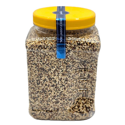 Organic Tri Colour Quinoa 1.8Kg Grain Meal Super Food Kosher Vegan Gluten Free