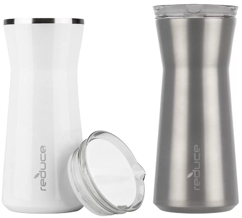 Reduce 1L BPA Free Vacuum Insulated Drink Party Pitcher 30 Hr With Leakproof Lid