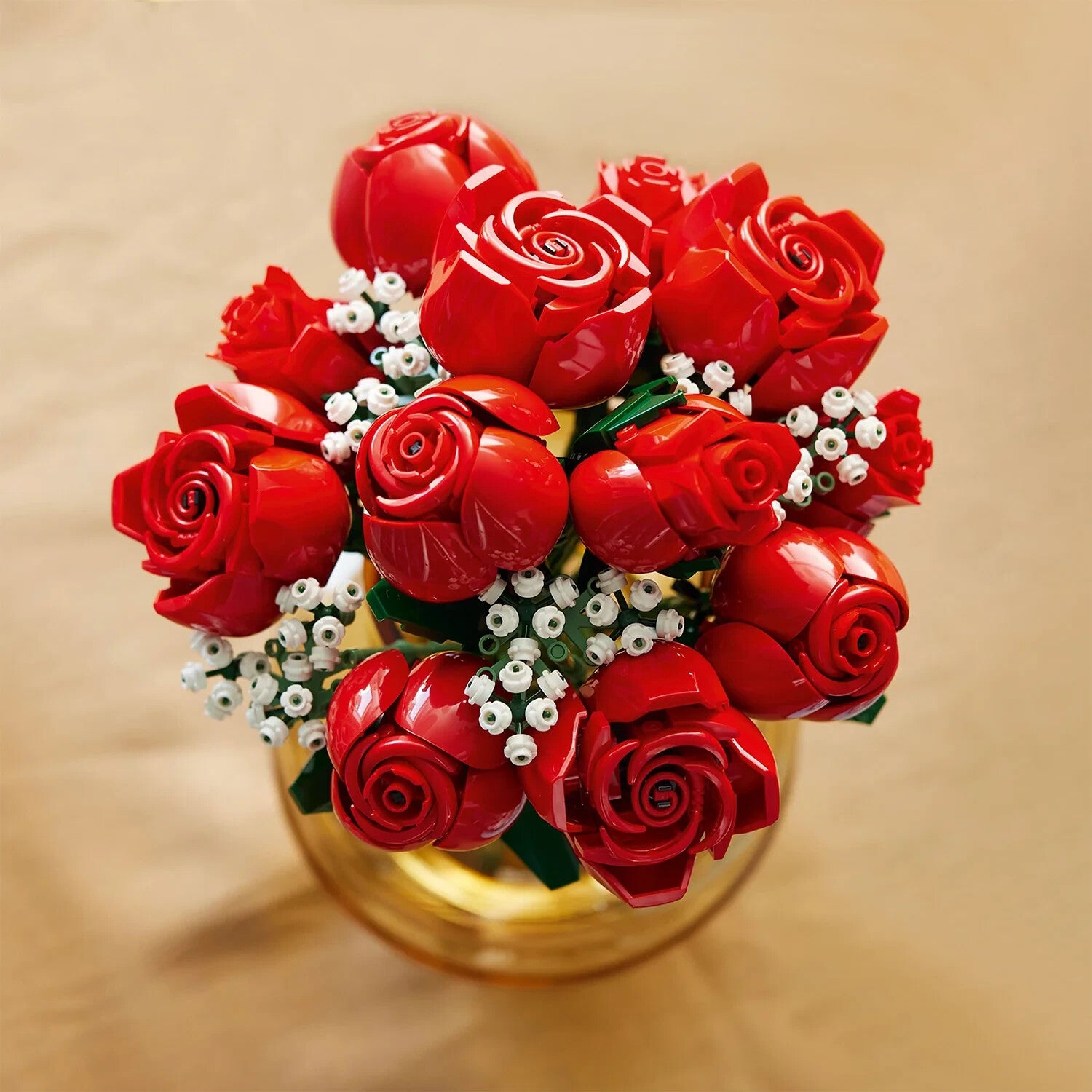 Lego 10328 Bouquet of Red Roses Icons Botanical Collection Flowers Set 822pcs