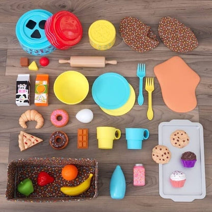 KidKraft Foody Friends Deluxe Baking Fun Puppy Activity Center Gift for Ages 2+