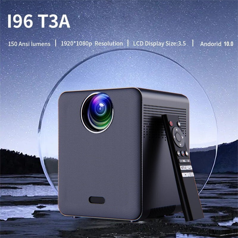 Topleo 5G WiFi Bluetooth 1080P Portable Projector Supported 400" Home & Outdoor
