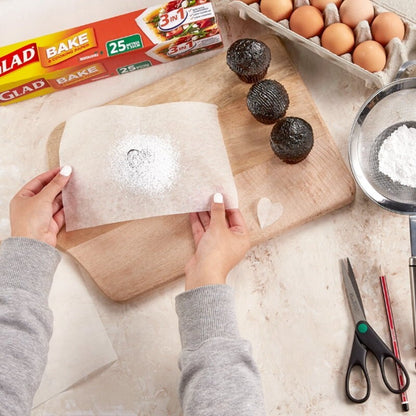 Glad Bake and Cooking Paper Caterer's Pack 120M x 30cm Non Stick Frying