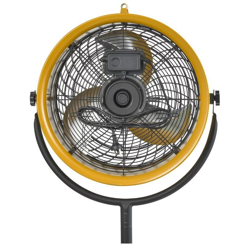 CAT Caterpillar 18" High Velocity Industrial Drum Pedestal Air Circulator Fan