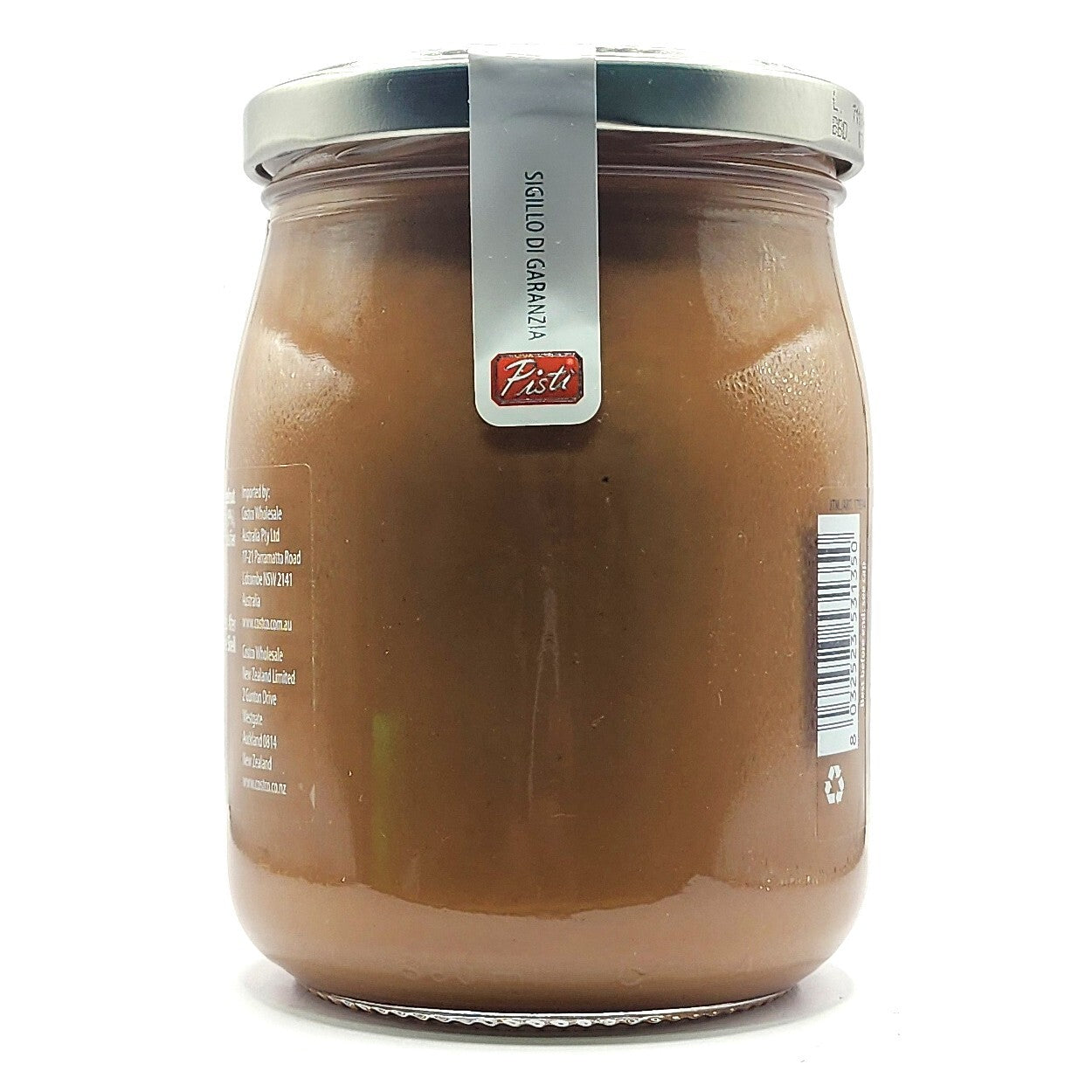 Pisti Premium Italian Hazelnut Creme Bread Spreadable Gourmet Cream Paste 600g