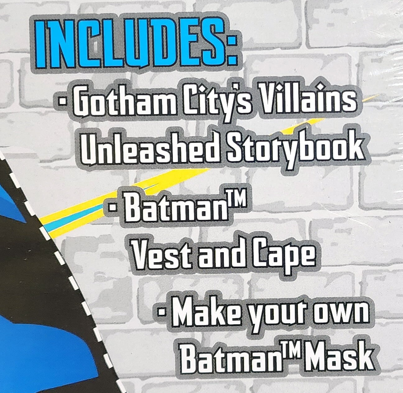 DC Batman Book And Dress-Up Set Gotham's Villains Unleashed Storybook Make Mask