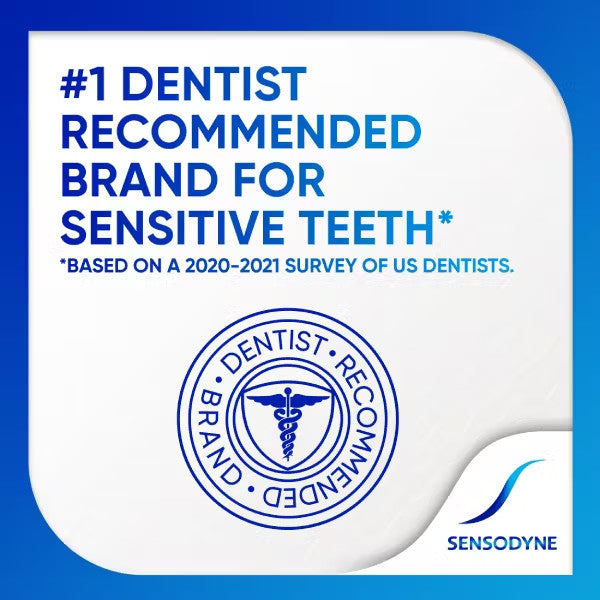 4 x 100g Sensodyne Repair & Protect Whitening Toothpaste Oral Dental Health Care