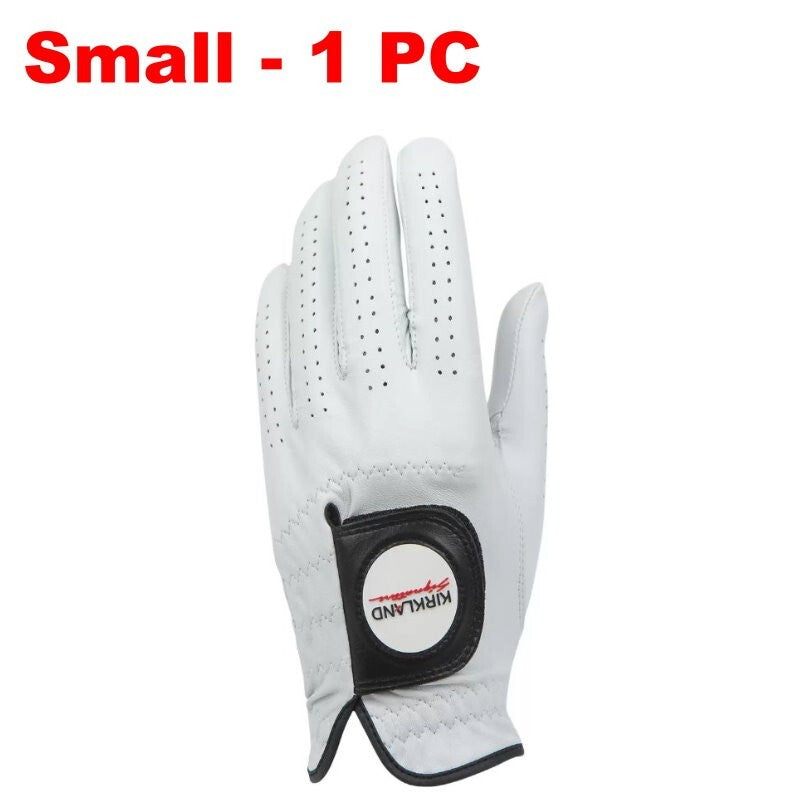 Kirkland Signature Cabretta Leather Golf Gloves Left Hand for Right Hand Golfer