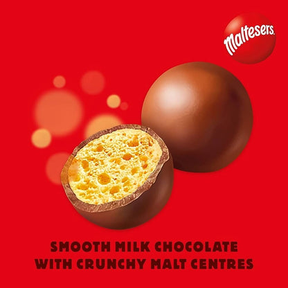 Mars Maltesers Party Bucket 465g Sweets Snack Crunchy Chocolate Bite Size Treats
