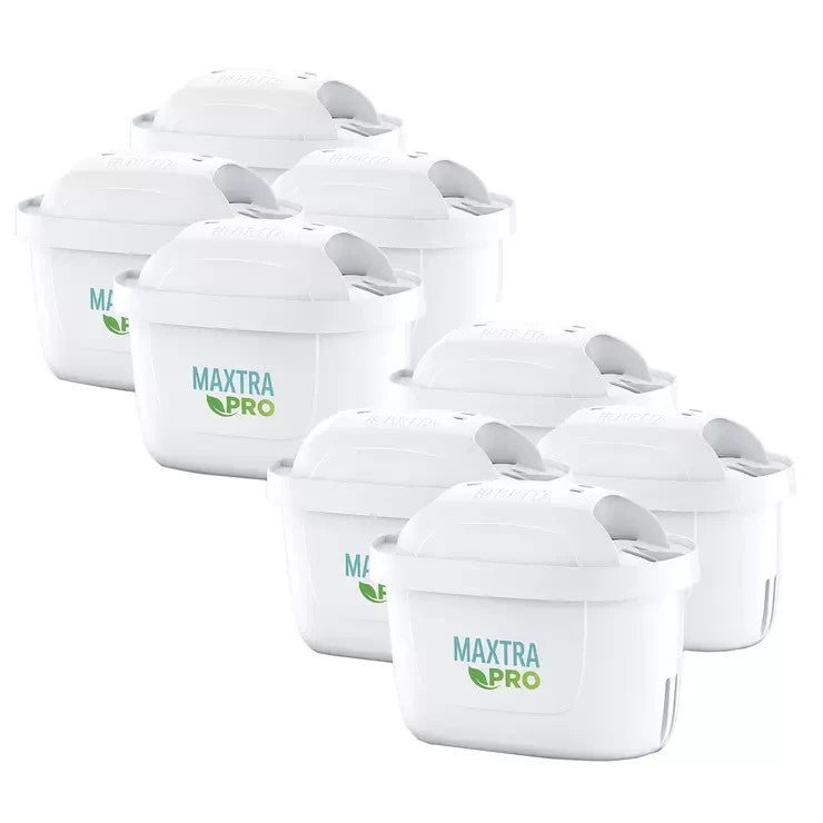 Brita Maxtra Pro Replacement Water Filter Cartridges Reduce Chlorine Lead 8 Pack