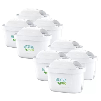 Brita Maxtra Pro Replacement Water Filter Cartridges Reduce Chlorine Lead 8 Pack