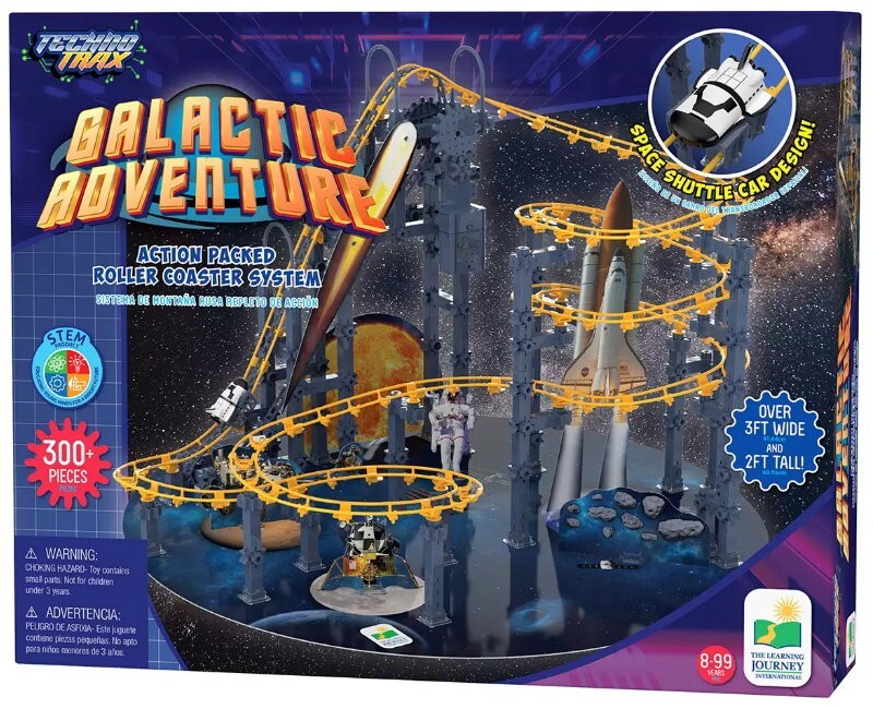 The Learning Journey International Techno Trax Galactic Adventure (300+ pc Set)