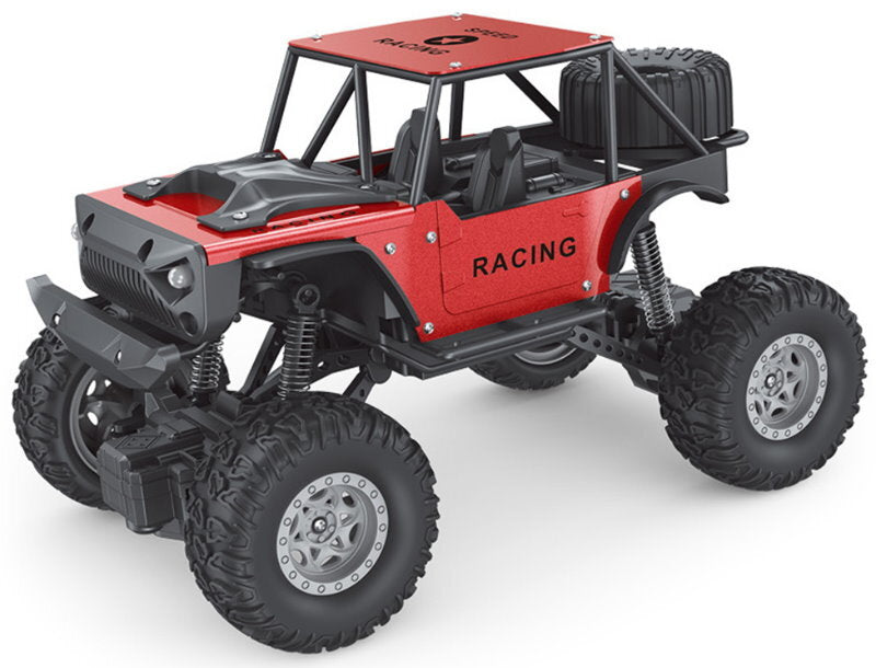 MGRC RTR 1/18 Scale 2.4G RWD RC Off-Road Car 2WD High Speed w/ LED Lights, Alloy