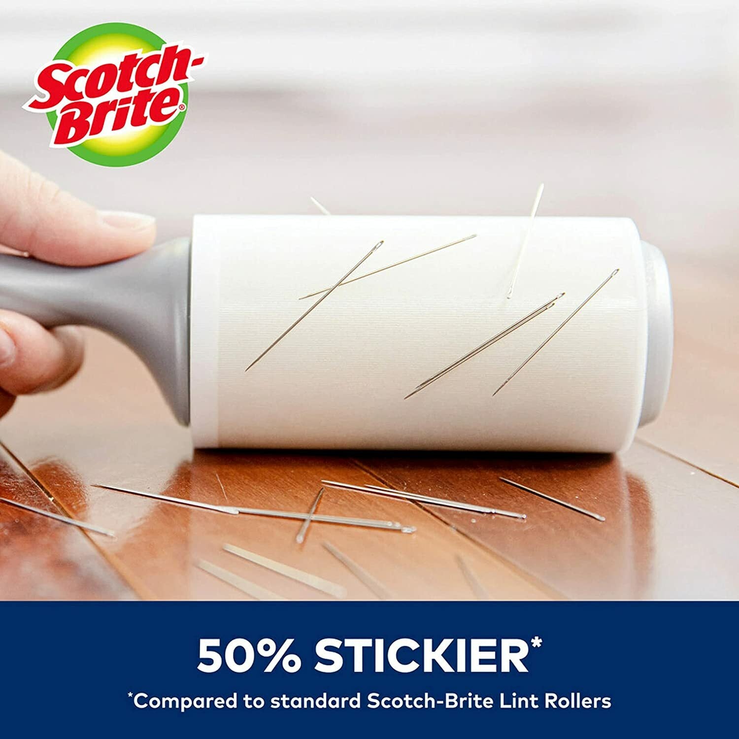 3M Scotch Brite Lint & Hair Fluff Dust Remover Cleaning Roller 95 Tear Sheet