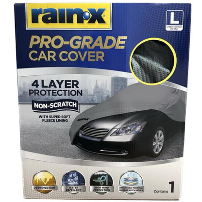 Rain-X Pro Grade Super Soft Non-Scratch Car Cover Water UV Protection Breathable