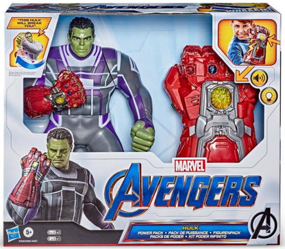 Marvel Avengers Hulk / Thanos Power Pack with Electronic Gauntlet Punch Action